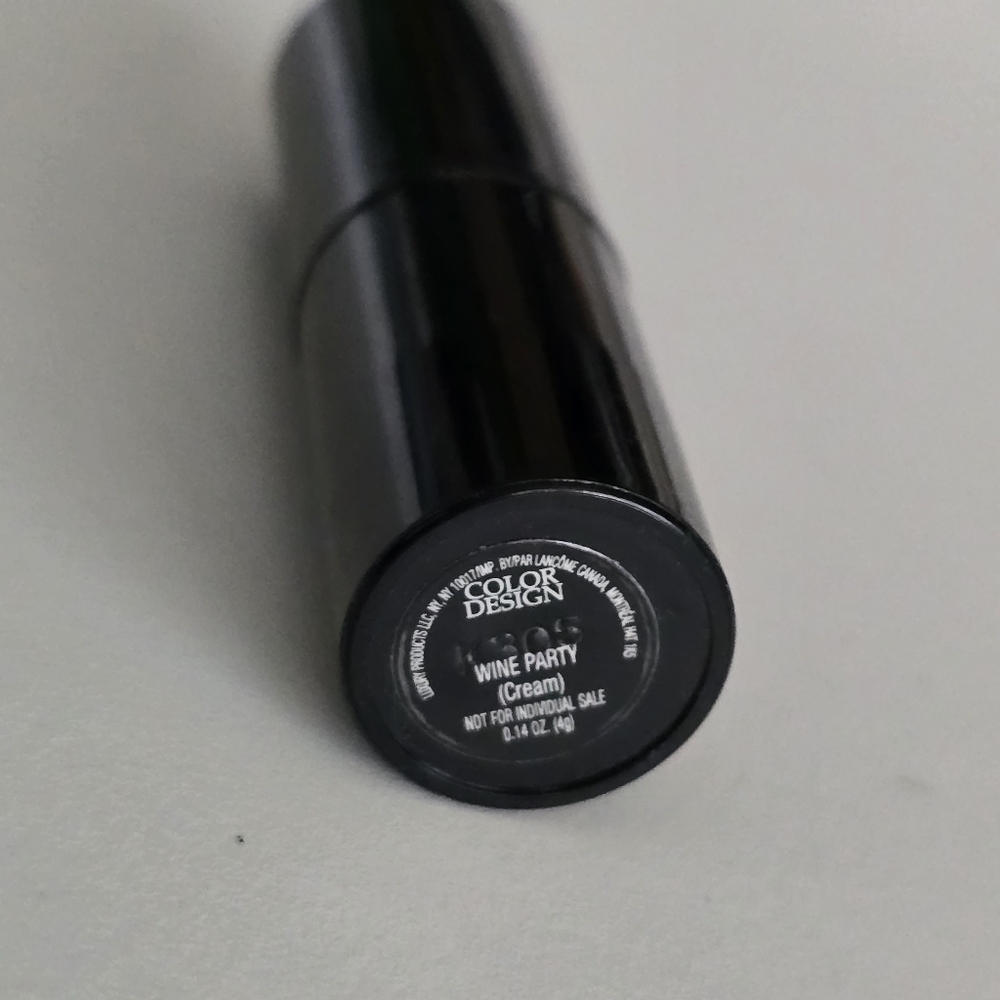 Lancôme Color Design Lipstick – Discontinued Shade Wine Party (Cream) - Picture 8 of 8